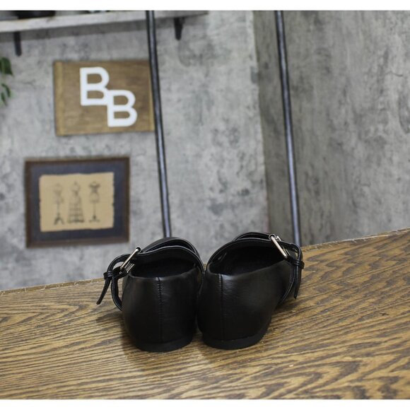 NEW DV Dolce Vita Womens Mellie Buckle Strap Mary Jane Flats MELLIE Black 6.5M - Picture 9 of 12